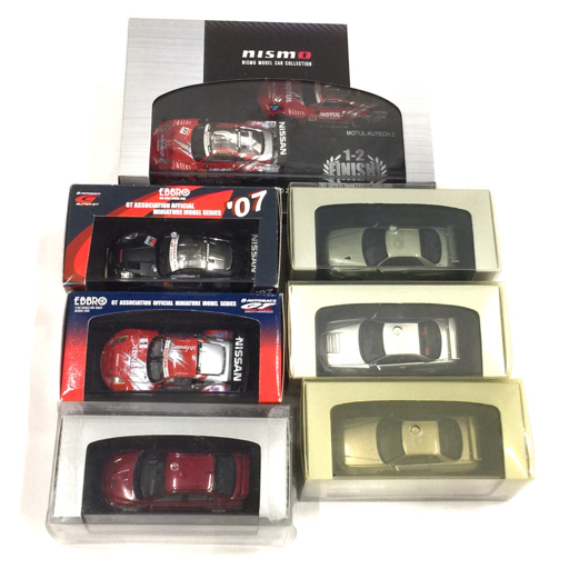 Nismo 1:43 NISMO MODEL CAR COLLECTION 他 京商 スカイライン GT-R 等 ホビー ミニカー 計7点 セット